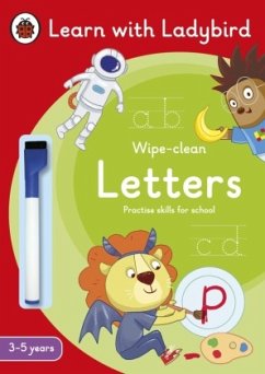 Letters: A Learn with Ladybird Wipe-Clean Activity Book 3-5 years von Ladybird / Penguin Books UK